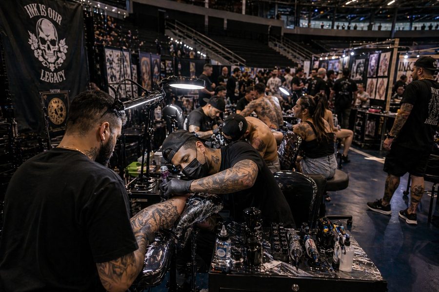 Estande de Tatuagem